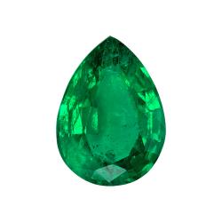 Emerald Pear 0.97 carat Green Photo