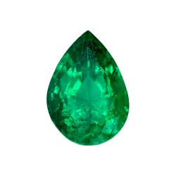 Emerald Pear 0.93 carat Green Photo