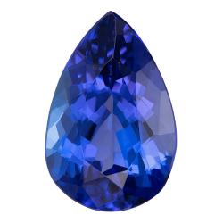 Tanzanite Pear 3.11 carat Blue Purple Photo