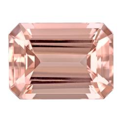Morganite Emerald 3.71 carat Pink Photo