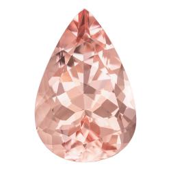 Morganite Pear 3.66 carat Pink Photo