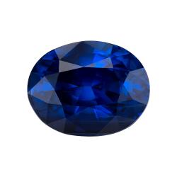 Sapphire Oval 2.54 carat Blue Photo