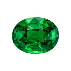 Garnet Oval 2.02 carat Green Photo