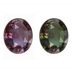 Alexandrite Oval 3.02 carat Purple/Green Photo