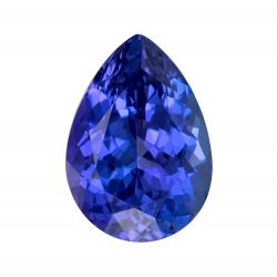 Tanzanite Pear 2.17 carat Blue Purple Photo