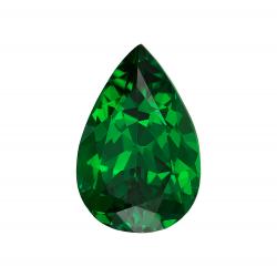 Garnet Pear 1.34 carat Green Photo