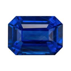 Sapphire Emerald 4.04 carat Blue Photo