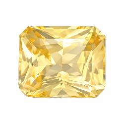 Sapphire Radiant 3.03 carat Yellow Photo