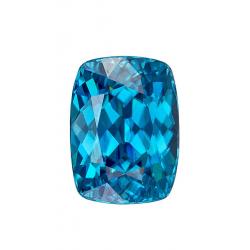 Zircon Cushion 3.62 carat Blue Photo