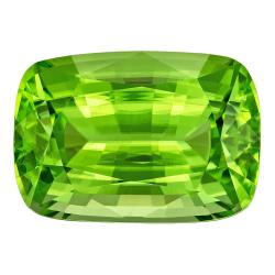 Peridot Cushion 6.51 carat Green Photo