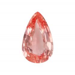 Sapphire Pear 1.09 carat Pink Orange Photo