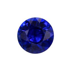 Sapphire Round 1.00 carat Blue Photo