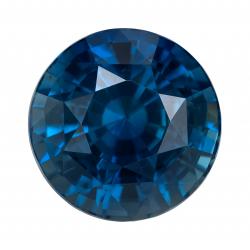 Sapphire Round 5.55 carat Blue Photo