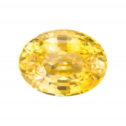 Sapphire Oval 2.42 carat Yellow Photo