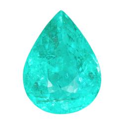 Tourmaline Pear 3.01 carat Blue Green Photo
