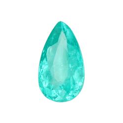 Tourmaline Pear 0.95 carat Blue Green Photo