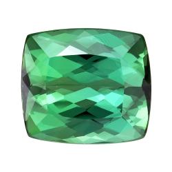 Tourmaline Cushion 3.82 carat Green Photo