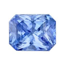 Sapphire Radiant 3.51 carat Blue Photo