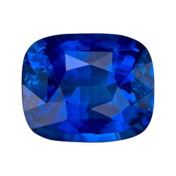 Sapphire Cushion 3.55 carat Blue Photo