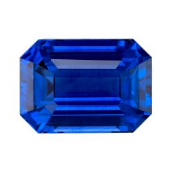 Sapphire Emerald 4.02 carat Blue Photo