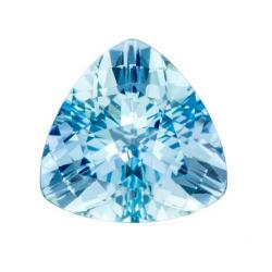 Aquamarine Trillion 2.43 carat Blue Photo