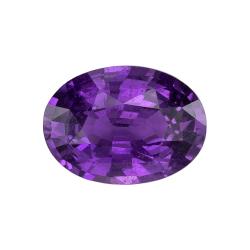 Sapphire Oval 1.53 carat Purple Photo