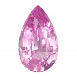 Sapphire Pear 2.52 carat Pink Photo