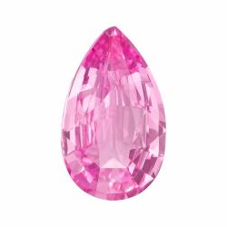 Sapphire Pear 1.57 carat Pink Photo