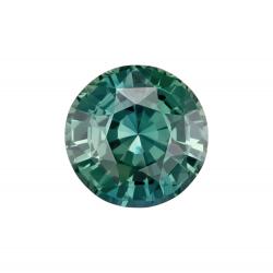 Sapphire Round 1.16 carat Blue Green Photo