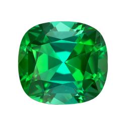 Tourmaline Cushion 3.12 carat Green Photo