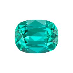 Tourmaline Cushion 1.24 carat Blue Green Photo
