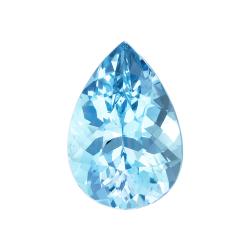 Aquamarine Pear 1.15 carat Blue Photo