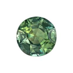 Sapphire Round 1.53 carat Green Photo