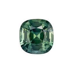 Sapphire Cushion 1.05 carat Green Photo