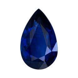 Sapphire Pear 2.00 carat Blue Photo