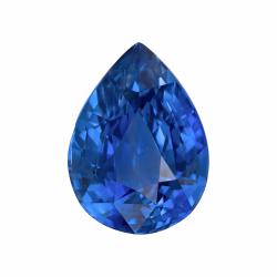 Sapphire Pear 2.08 carat Blue Photo