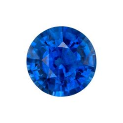 Sapphire Round 1.55 carat Blue Photo