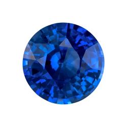 Sapphire Round 2.34 carat Blue Photo