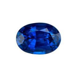 Sapphire Oval 1.00 carat Blue Photo