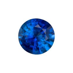 Sapphire Round 0.91 carat Blue Photo