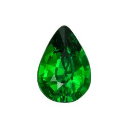 Garnet Pear 0.90 carat Green Photo