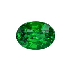 Garnet Oval 1.09 carat Green Photo
