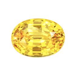 Sapphire Oval 2.39 carat Yellow Photo