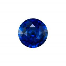 Sapphire Round 0.73 carat Blue Photo