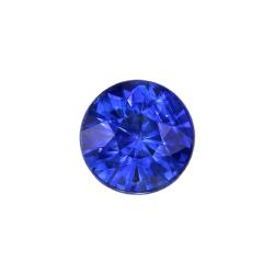 Sapphire Round 0.70 carat Blue Photo