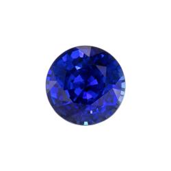 Sapphire Round 0.82 carat Blue Photo