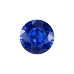 Sapphire Round 0.77 carat Blue Photo