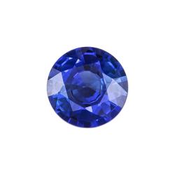 Sapphire Round 0.70 carat Blue Photo