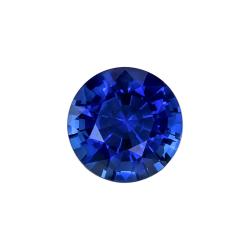 Sapphire Round 0.87 carat Blue Photo