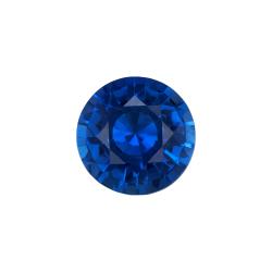 Sapphire Round 0.52 carat Blue Photo